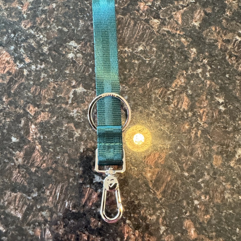Harvey’s Forest green keychain